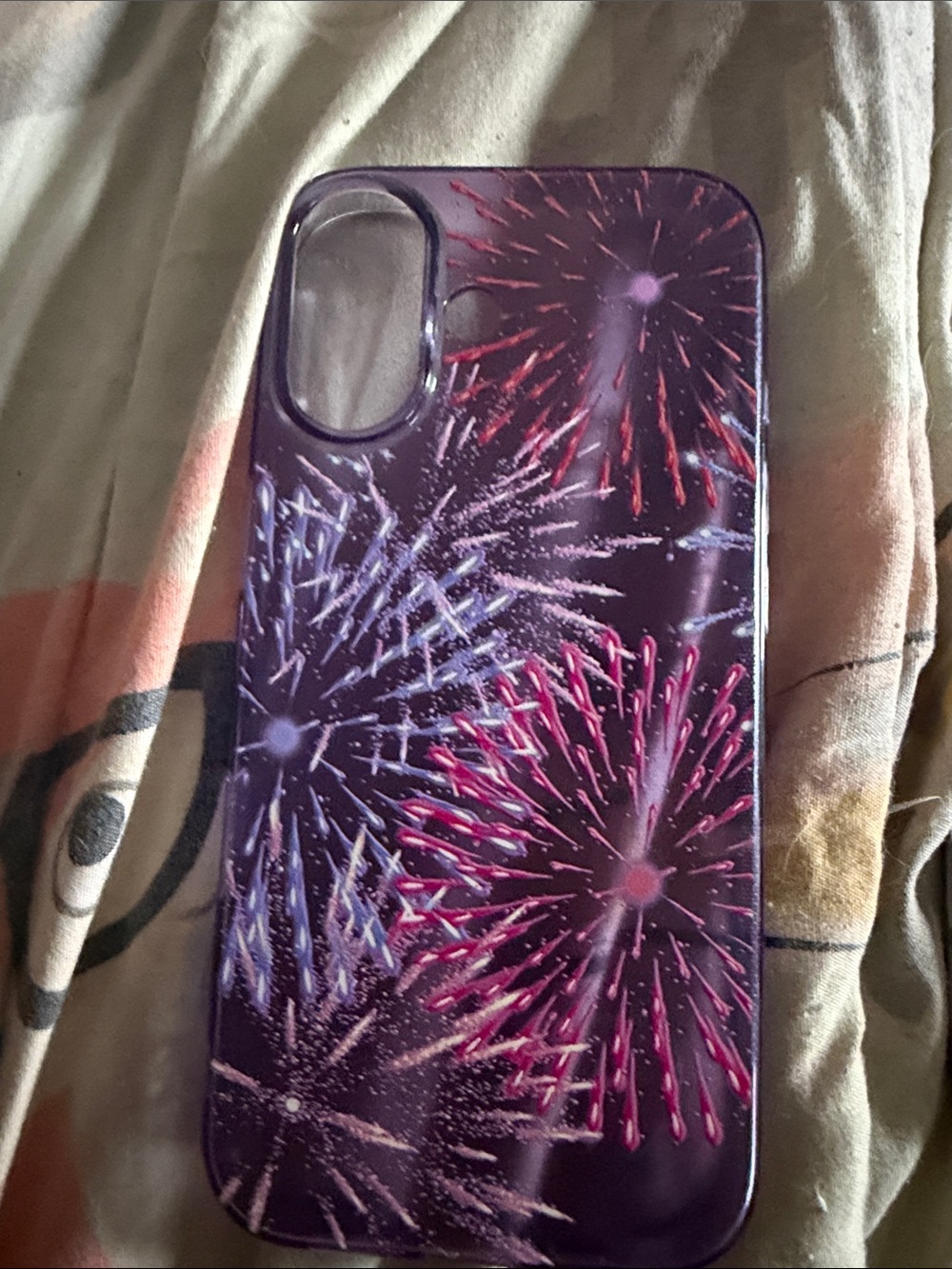 Purple Fireworks Pattern iPhone 17 Case - GEMS brand